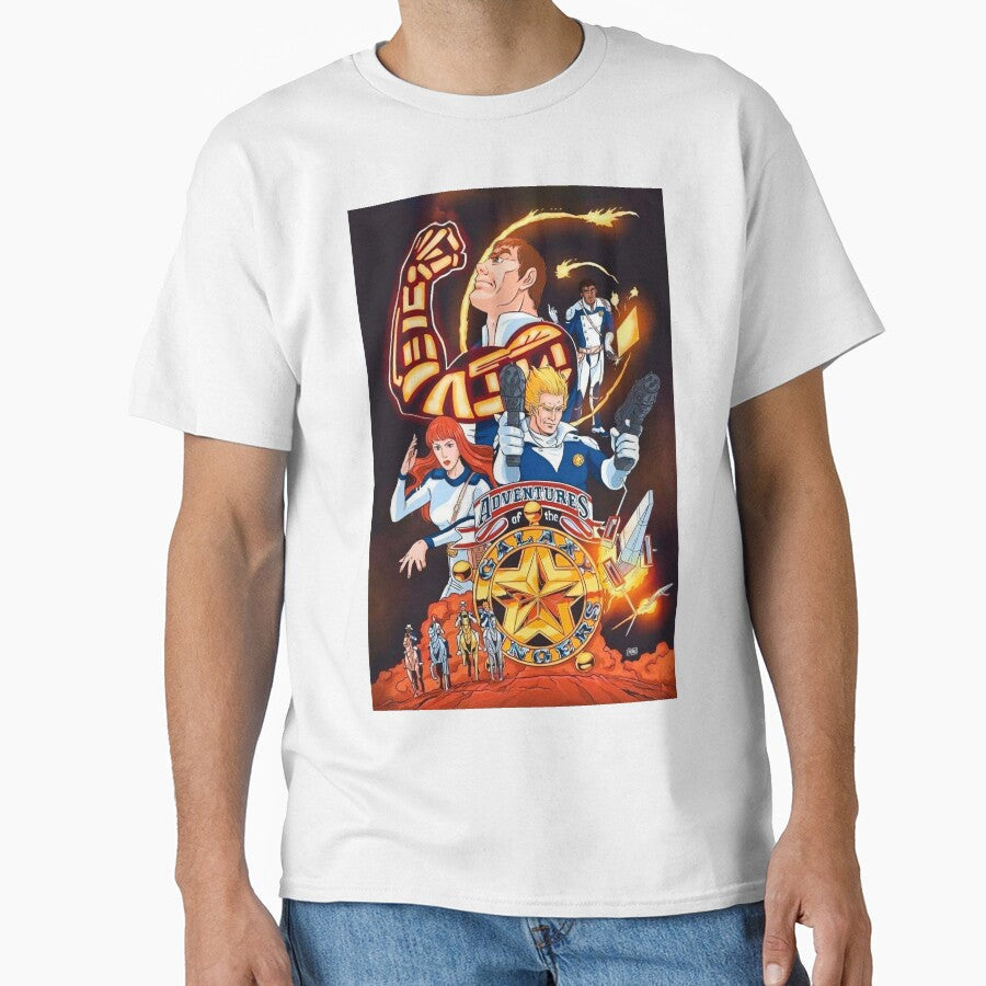 Adventures Of The Galaxy Rangers HD 2 by Retr0Tshirts Unisex , , , Long Sleeve Tee