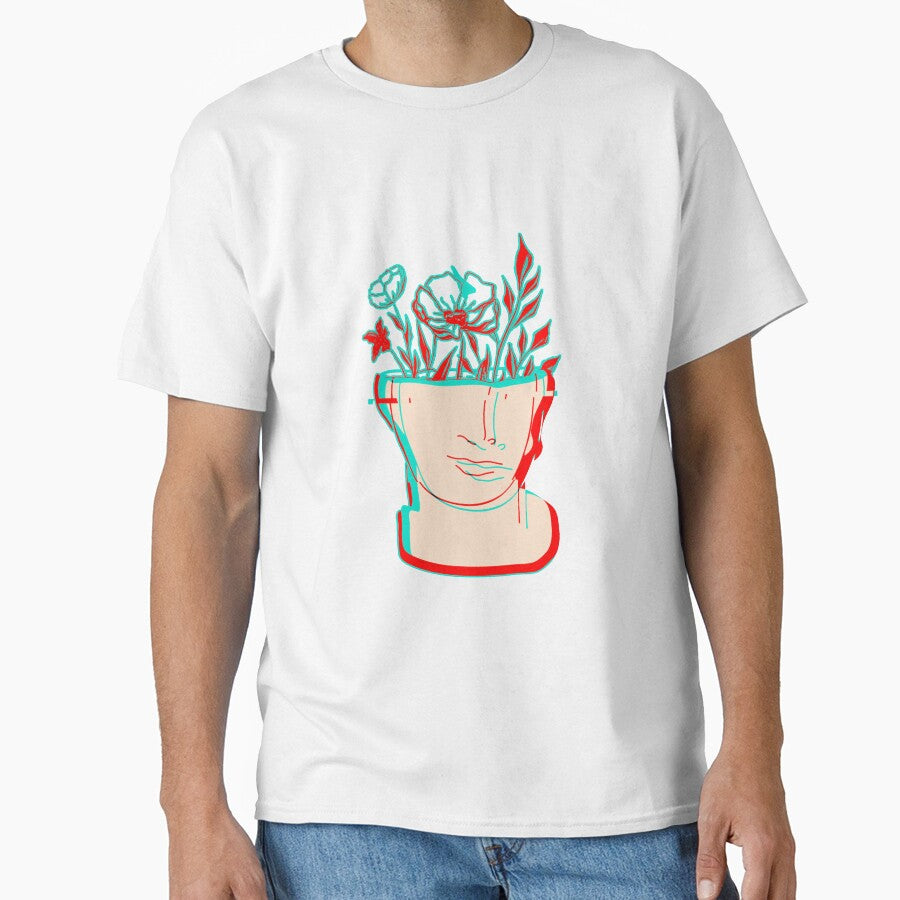head with flowers by bohemedesign