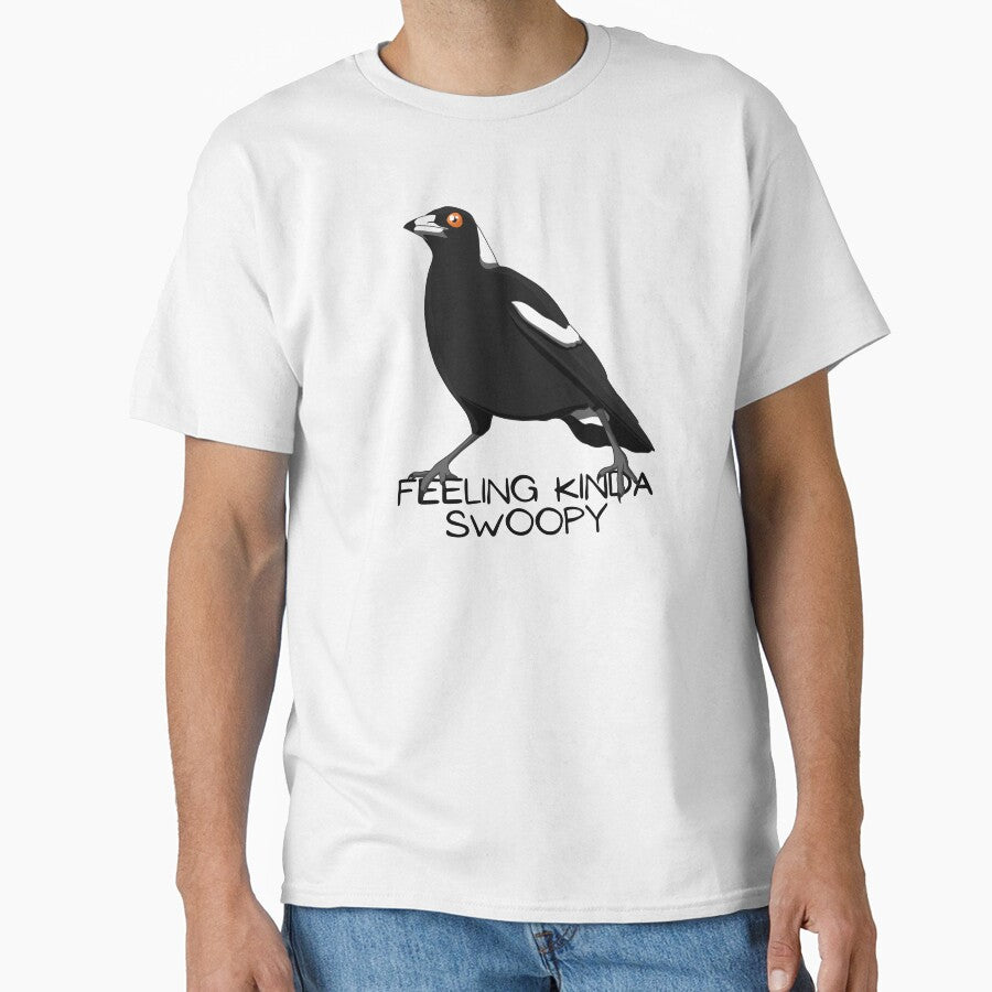 Funny Australian magpie feeling kinda swoopy by aussiemaggieluv