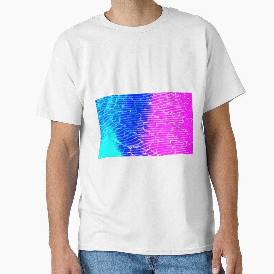 PURPLE AND BLUE OCEAN WAVES by xBLACKSTAR Unisex , , , Long Sleeve Tee