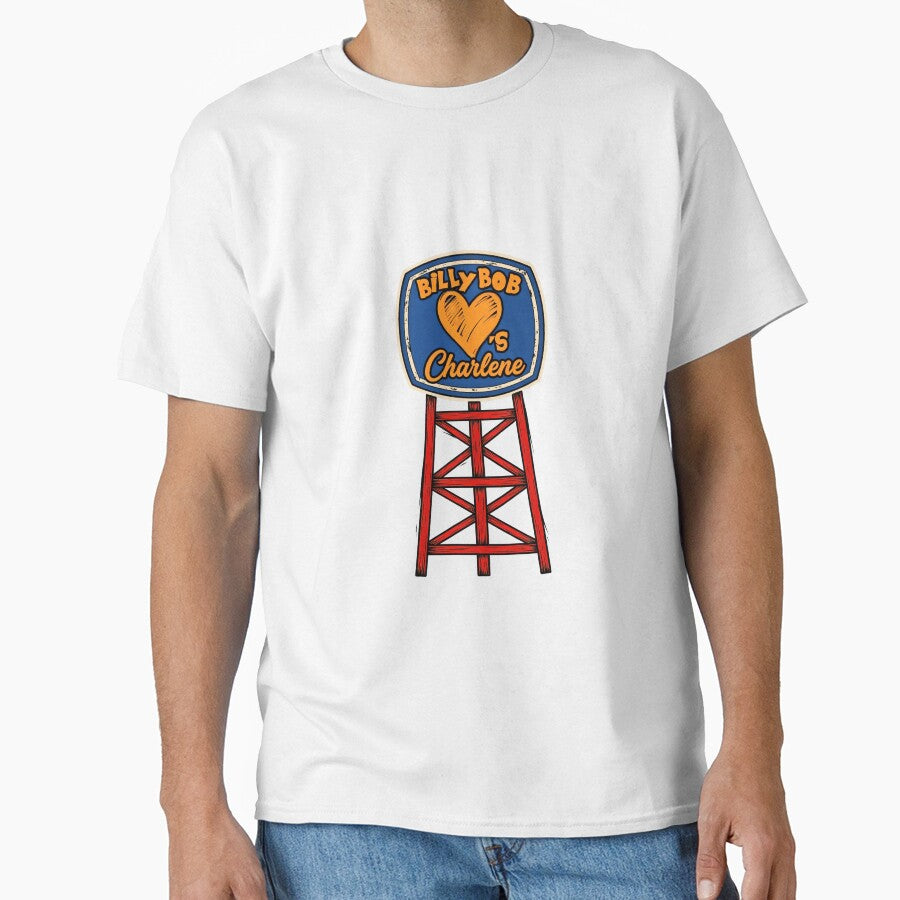 Billy Bob Loves Charlene by mahoganiart Unisex , , , Long Sleeve Tee