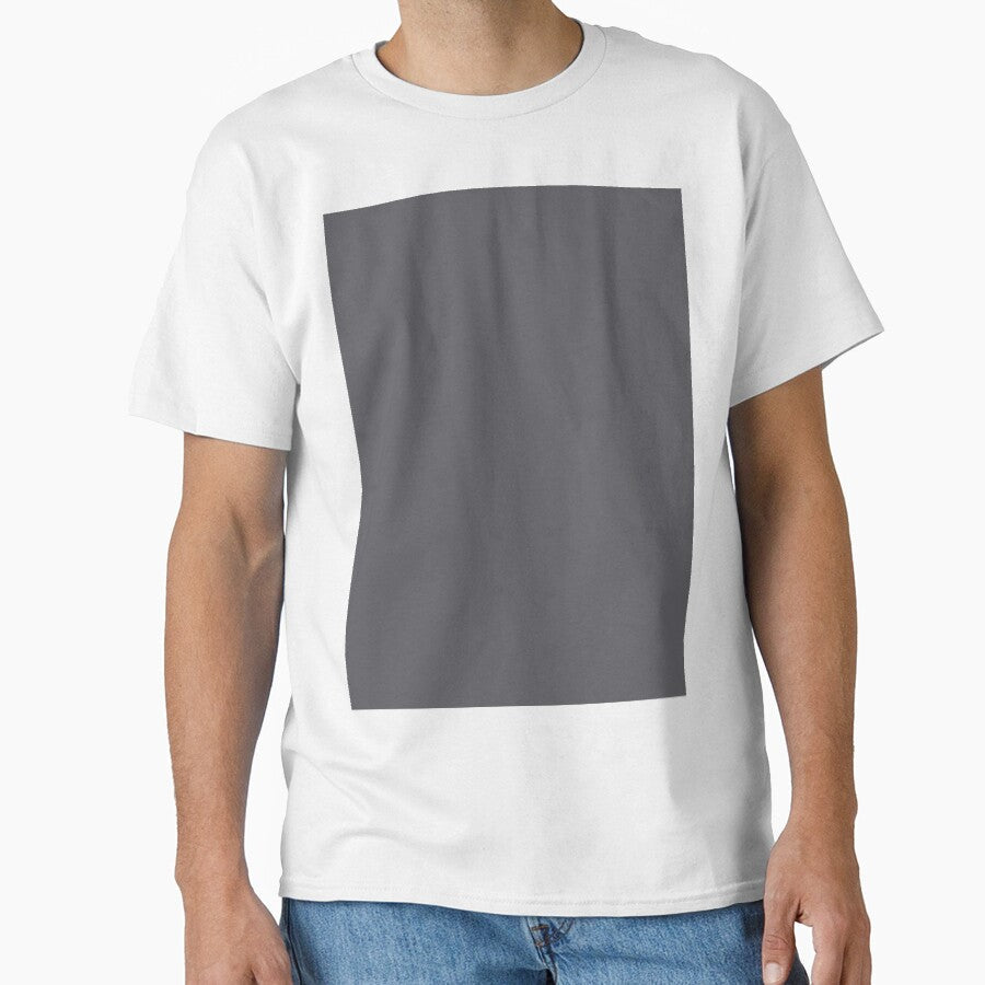 Solid Gray Minimalist Grey Modern Background by DJAMALK Unisex , , , Long Sleeve Tee
