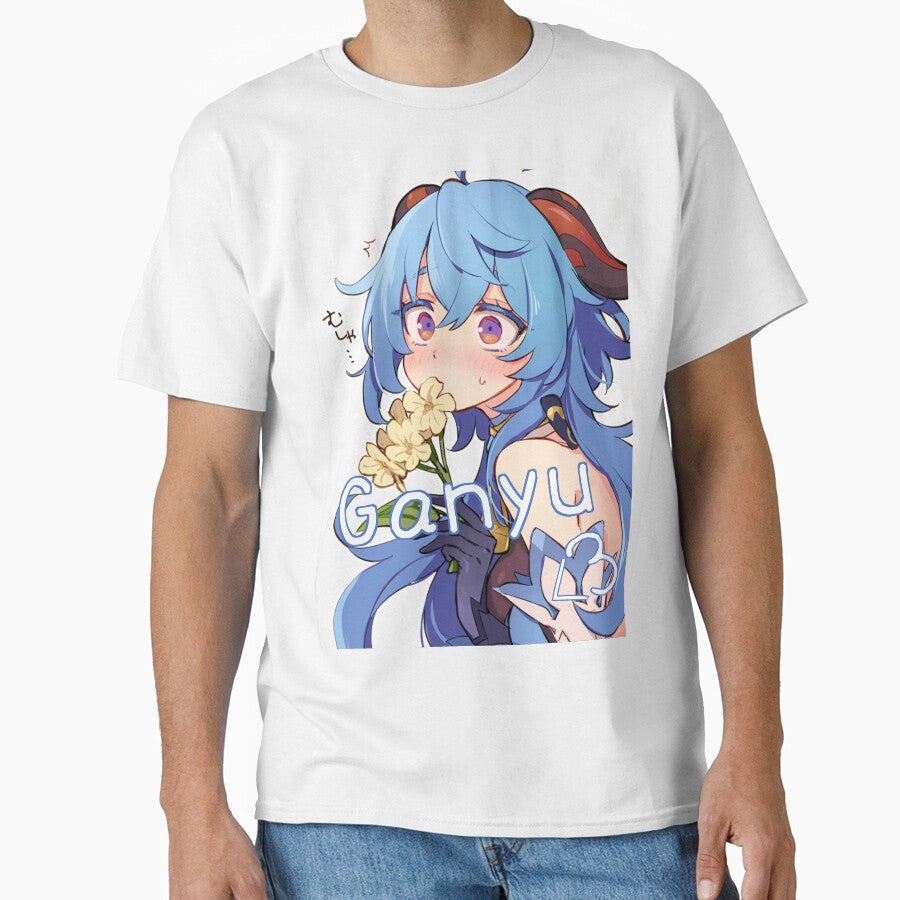 Ganyu Love by 5Dora Unisex , , , Long Sleeve Tee