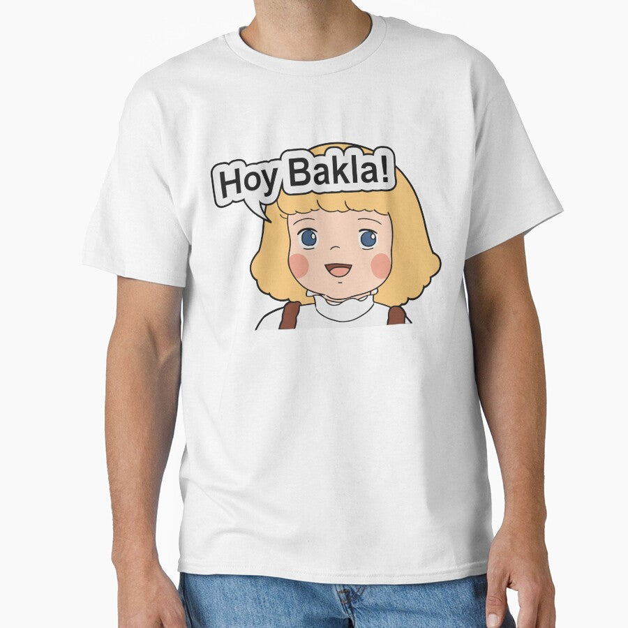 Hoy Bakla Meme – Funny Pinoy Sass Reaction LGBTQ Humor by PrincessLavinia Unisex , , , Long Sleeve Tee