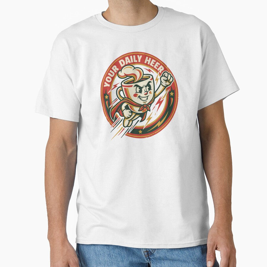 Your Daily Hero — Badge V3 by 1RSN Unisex , , , Long Sleeve Tee