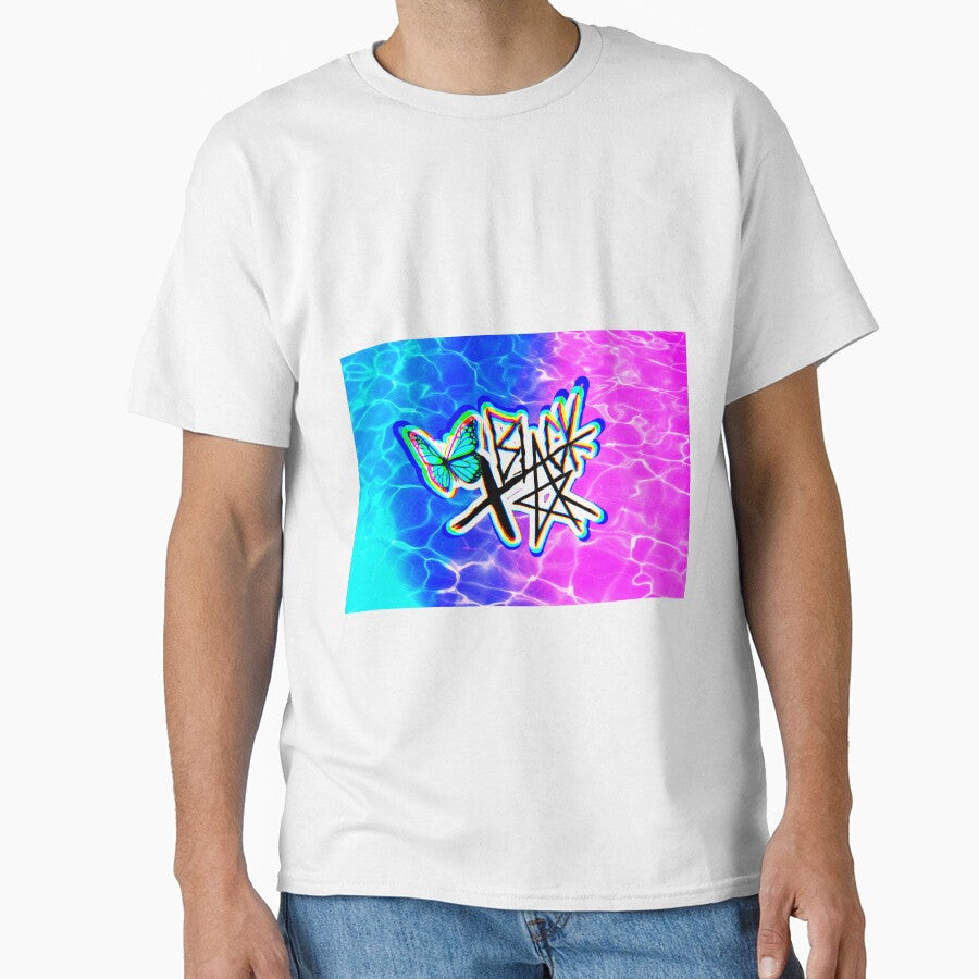 xBLACKSTAR PURPLE AND BLUE OCEAN WAVES by xBLACKSTAR Unisex , , , Long Sleeve Tee