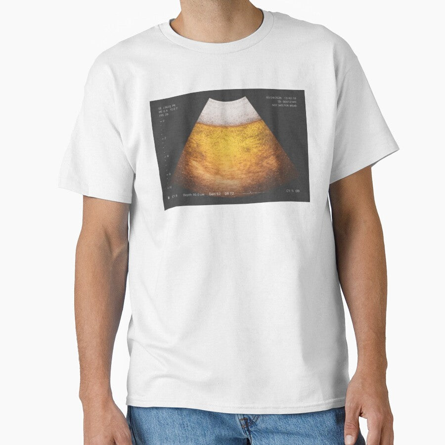 Beer Ultrasound by Soceitiz Unisex , , , Long Sleeve Tee
