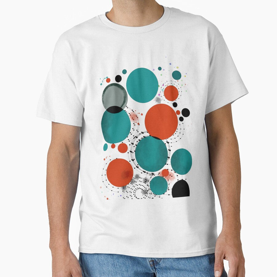Colorful abstract artwork with overlapping circles and dotted patterns by SimoesArtistry