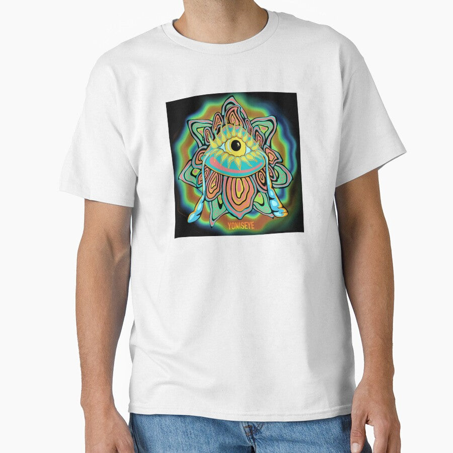 Yoni Rainbow Flower Trip 4/6 (black vignette) | Yonis Eye | Frisoli by Alexandria Frisoli