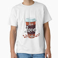 A fun coffee motto to live by! Live, Love, Coffee by Deano's Designs Unisex , , , Long Sleeve Tee