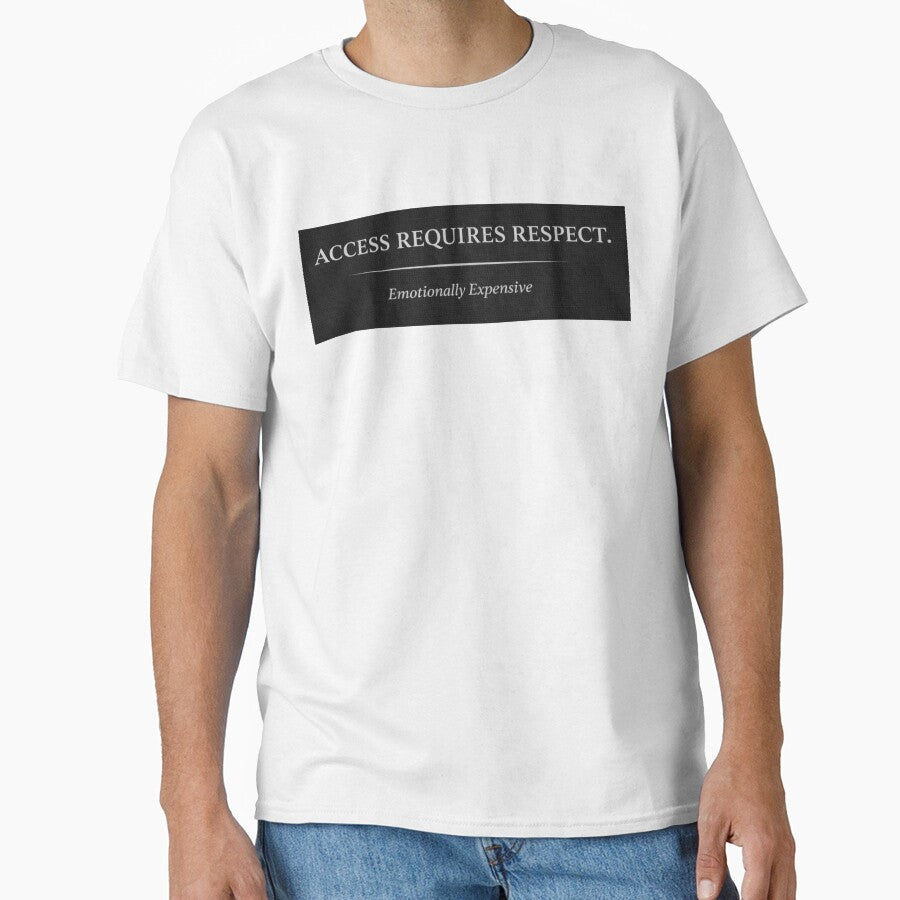 access requires respect by Shop-Pi Unisex , , , Long Sleeve Tee