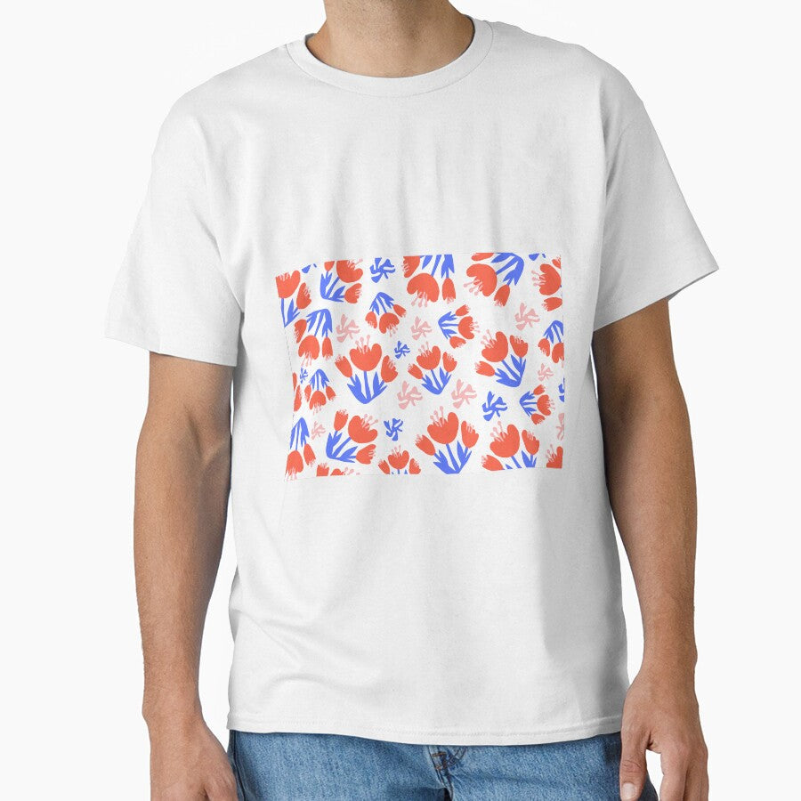 flower pattern by Paumoralesl Unisex , , , Long Sleeve Tee