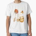Foodie for Life – Cute Food Lover Watercolor Aesthetic Design by ravenRM Unisex , , , Long Sleeve Tee