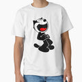 Felix The Cat Laughing by Nutserichon Unisex , , , Long Sleeve Tee