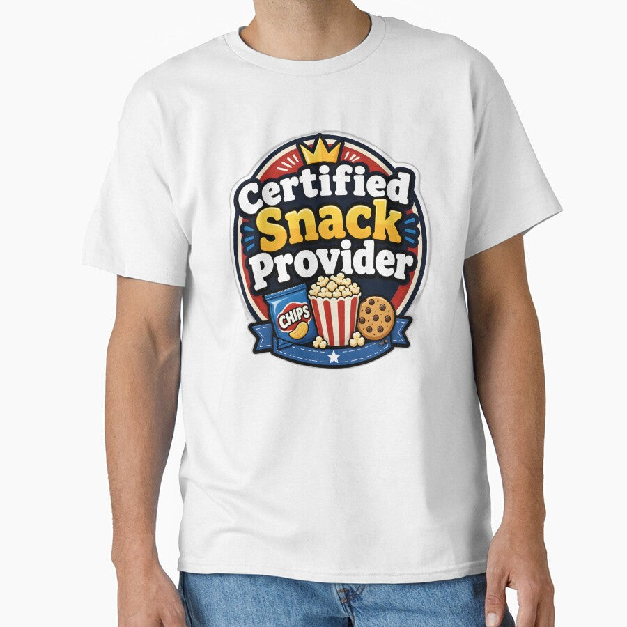 Certified Snack Provider Dad Shirt by SVARCreations Unisex , , , Long Sleeve Tee