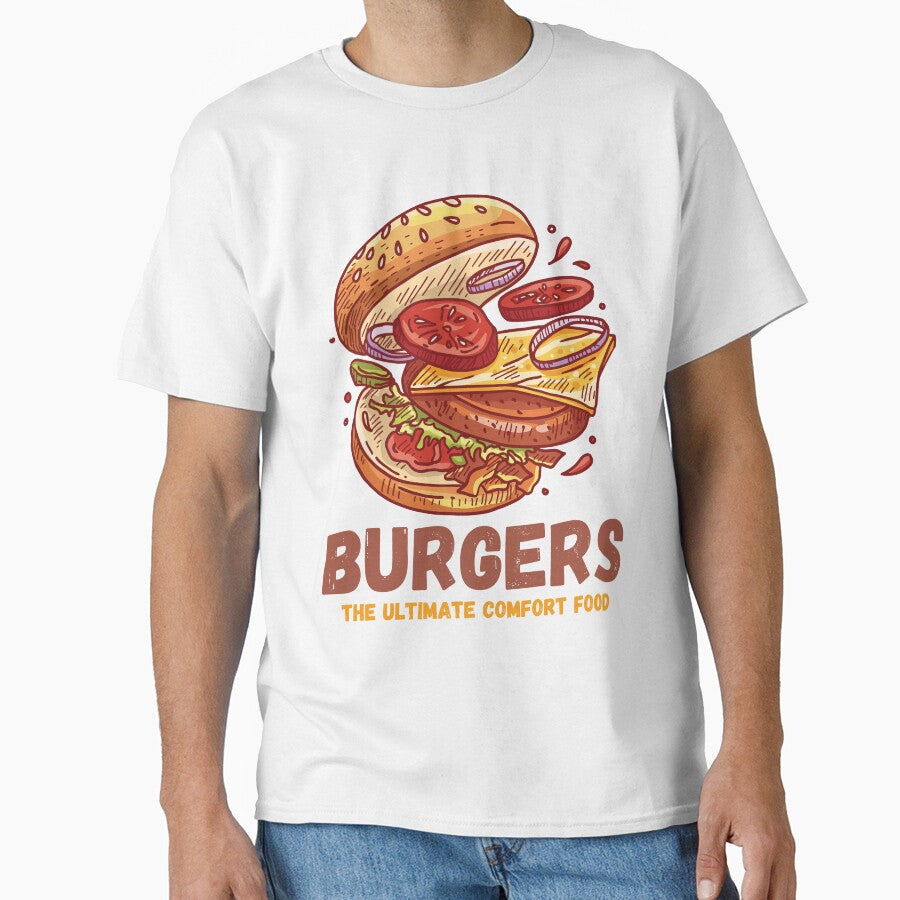 Burgers - The ultimate comfort food - Burger Battle Royale by WBP Mart Unisex , , , Long Sleeve Tee
