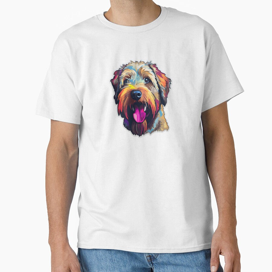 Soft-coated Wheaten Terrier by CUTEDOGGIEZ Unisex , , , Long Sleeve Tee