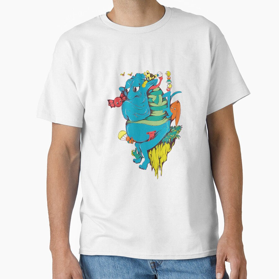 Cartoon Monster by raifordlyssa Unisex , , , Long Sleeve Tee