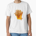 DNA helix curly fries by GalaxyChicken Unisex , , , Long Sleeve Tee