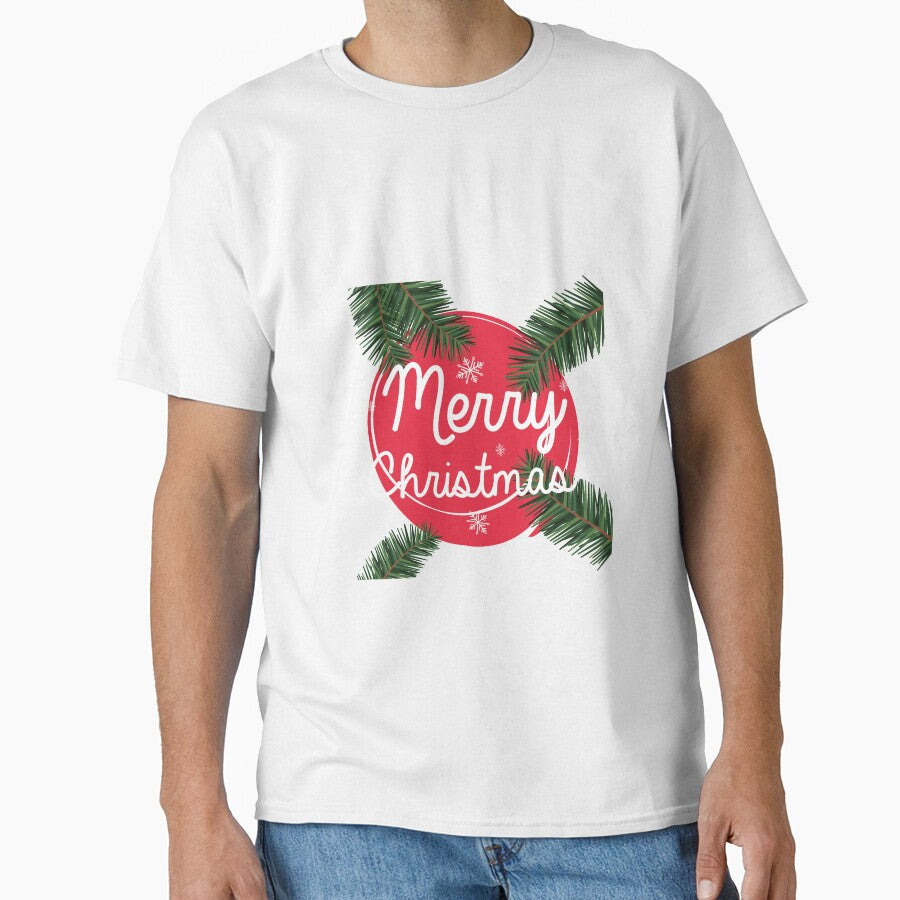 Merry Christmas Basic Novelty Quote December Graphic (1) by popotamfriends Unisex , , , Long Sleeve Tee