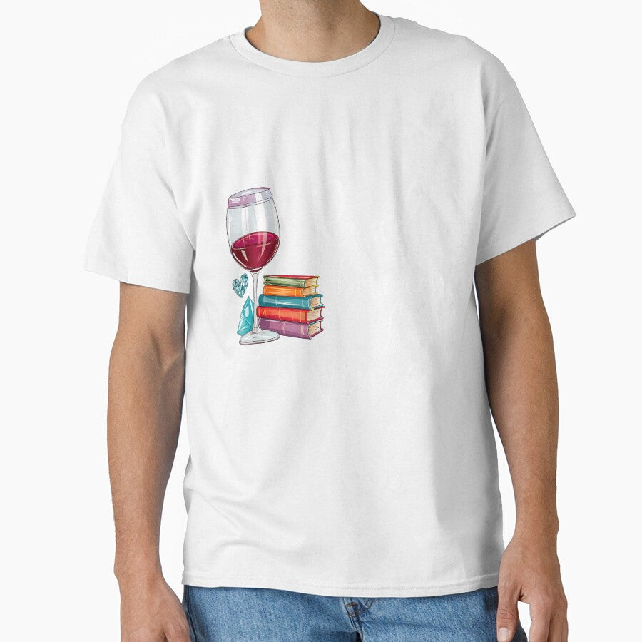 Read Between The Wines Im Just A Girl Who Loves Books Wine by desuyomoskov7 Unisex , , , Long Sleeve Tee