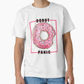 donut panic -  a drawn donut - coffee -  donuts - gift for girlfriend -  gift for boyfriend - funny donut sayings by amartis