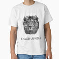 Lion My God Is Stronger Than SLEEP APNEA Support SLEEP APNEA Warrior by Hatjar Unisex , , , Long Sleeve Tee
