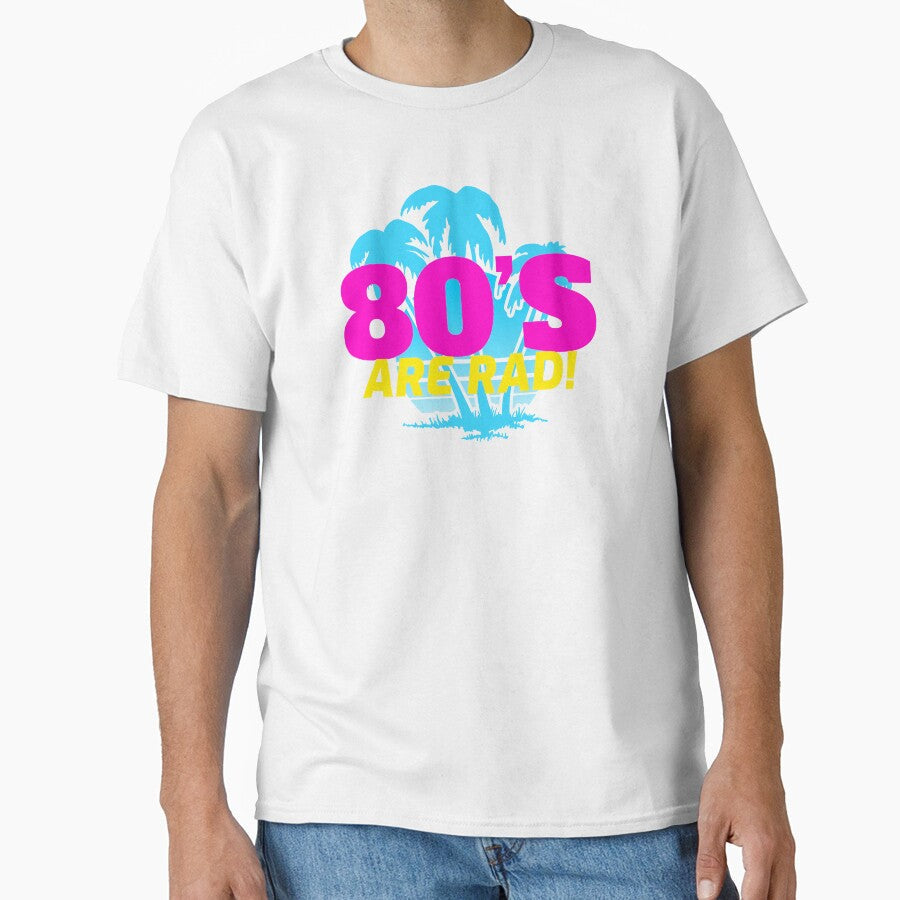 80s are rad by expressiveprint Unisex , , , Long Sleeve Tee