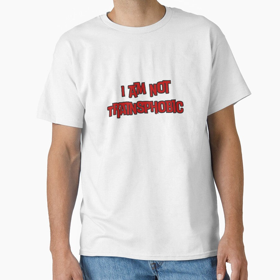 I Am Not Trainsphobic by rawaart1 Unisex , , , Long Sleeve Tee