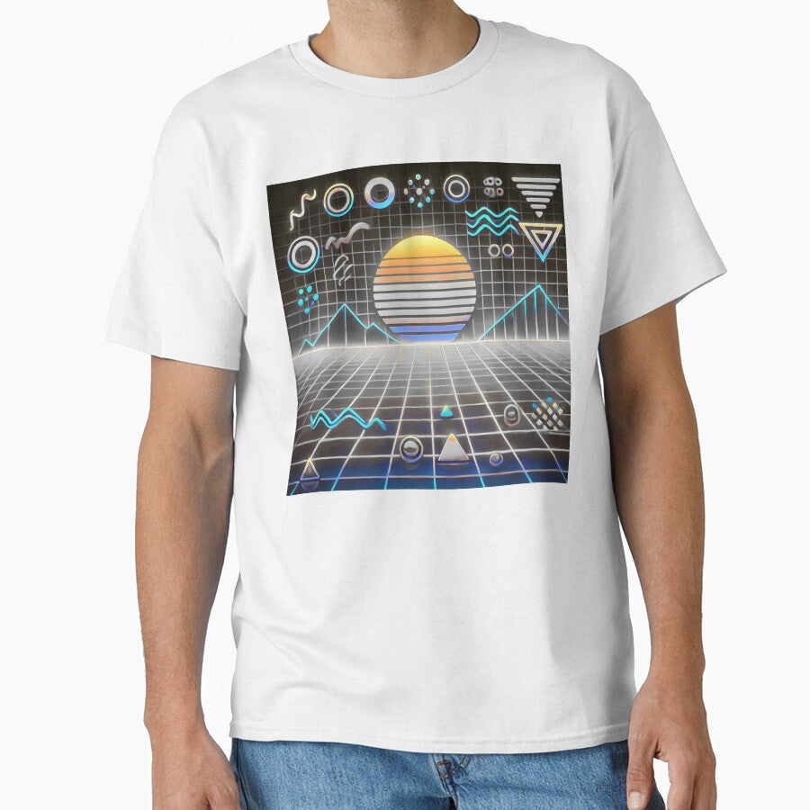 memphis pattern by TEEJAMBOREE Unisex , , , Long Sleeve Tee