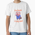 Im kinda a pig deal by Rakos-Merch Unisex , , , Long Sleeve Tee