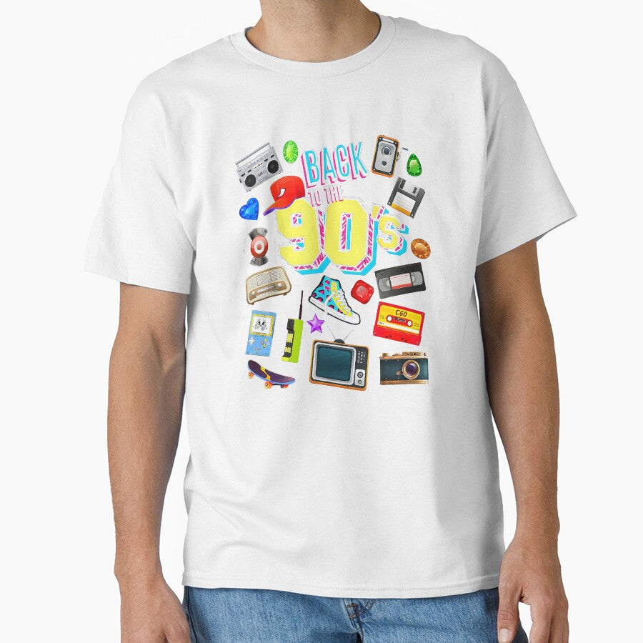 Men's Women's Kids Vintage The 90s Survival Kit Retro Graphic Design by Creatiforge Unisex , , , Long Sleeve Tee