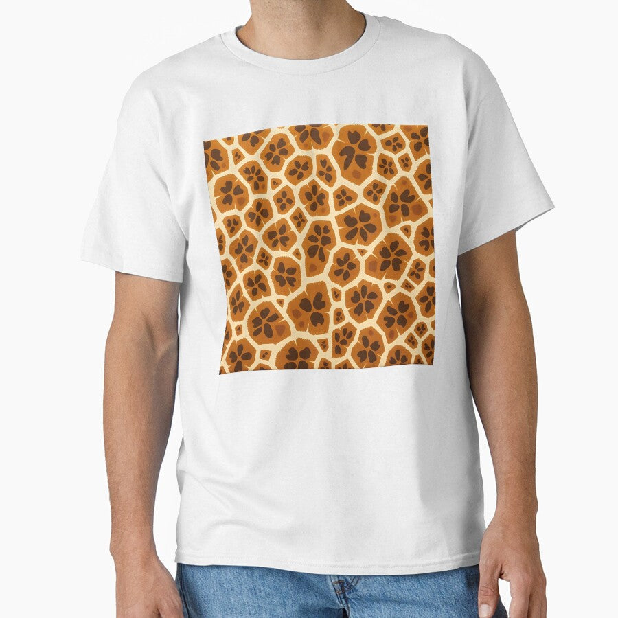 Giraffe Skin 2 by HebaRK Studio Unisex , , , Long Sleeve Tee