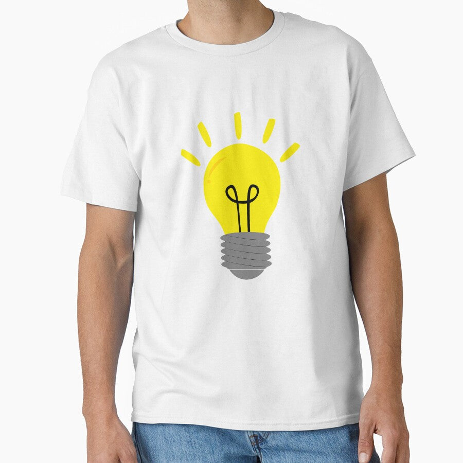 The distinctive lamp logo by Ahmed-Salama Unisex , , , Long Sleeve Tee
