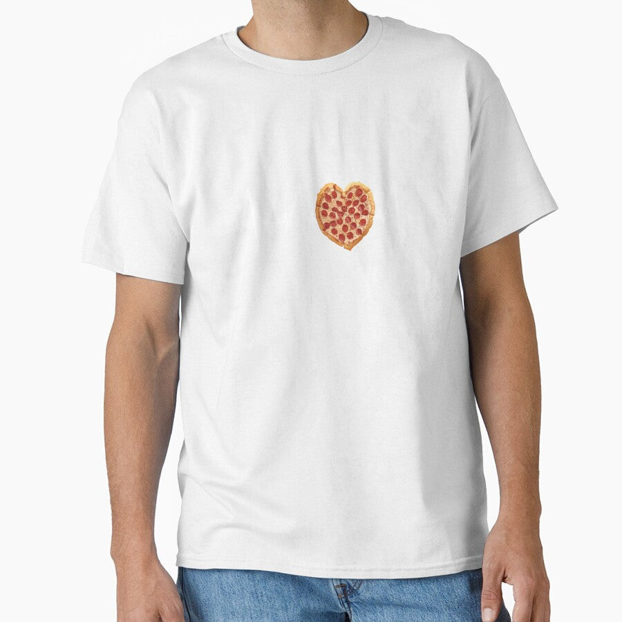 Pizza Heartbeat Pizza Pulse Funny Pizza Quote by theshirtinator Unisex , , , Long Sleeve Tee