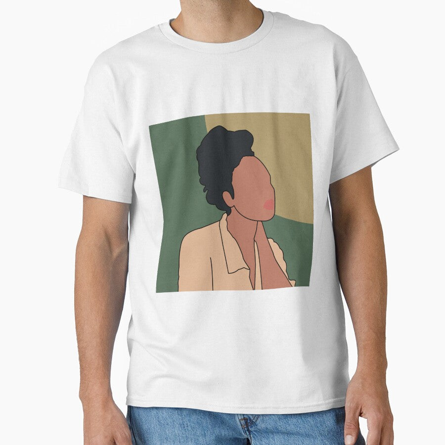 Minimalist Feminine Portrait - Forest by newera-lineart