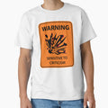 Highway style workplace sign "Sensitive To Criticism" by MultistorieDog Unisex , , , Long Sleeve Tee