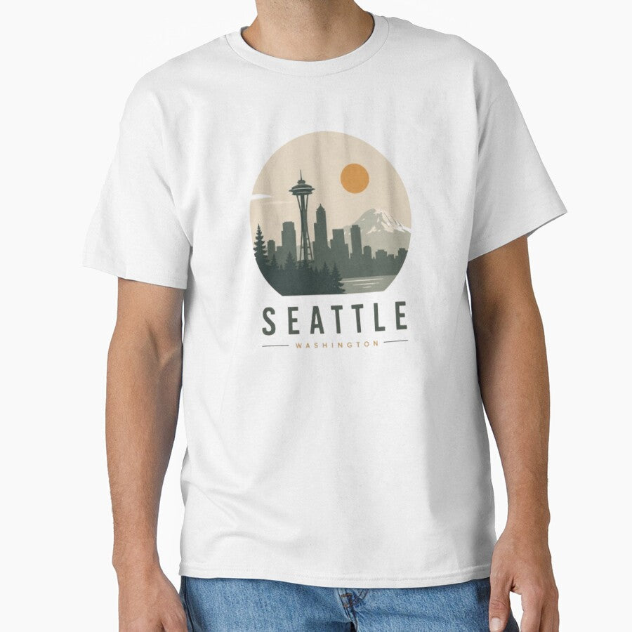 Seattle, Washington Apparel - Tshirt, s, Long Sleeve, Hats, Stickers by projectbadass