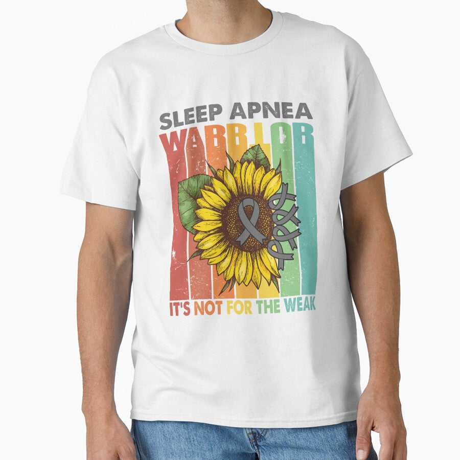 Sleep Apnea Warrior - IT IS NOT FOR THE WEAK by Fernandezf Unisex , , , Long Sleeve Tee
