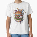 Burger Fast Food by HarshBrown Unisex , , , Long Sleeve Tee