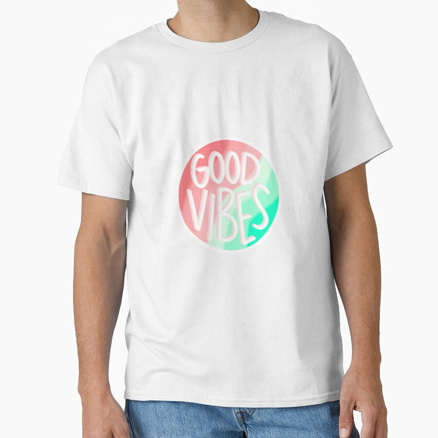 good vibes quote by Riley Coy Unisex , , , Long Sleeve Tee