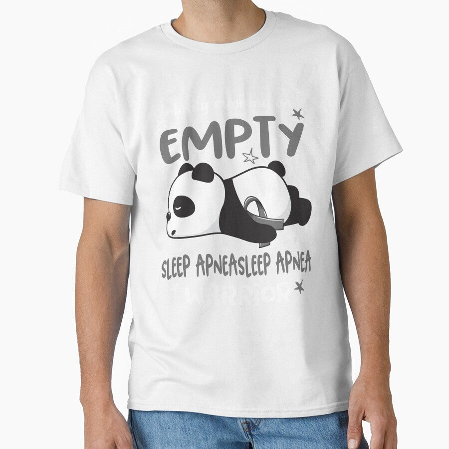 Sleep Apnea Awareness - Mostly Running On Empty Sleep Apnea Warrior by Hilten Unisex , , , Long Sleeve Tee