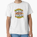 Enjoy Every Burger, Homemade burger by Mixture-DESIGN Unisex , , , Long Sleeve Tee