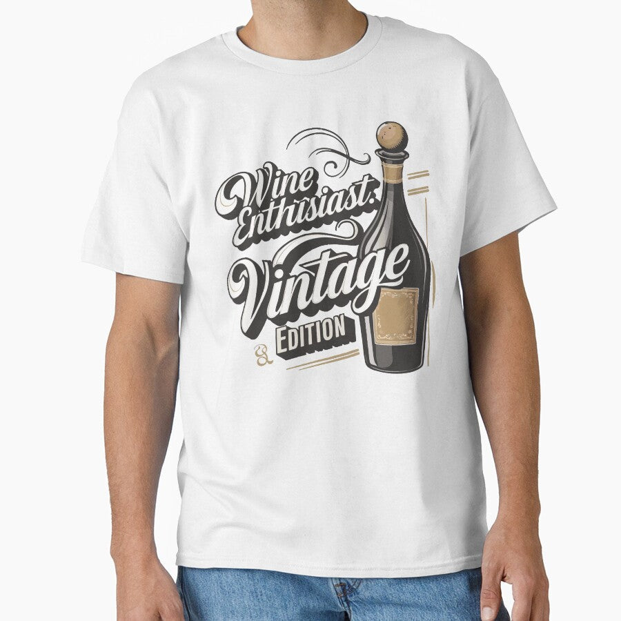 Wine Enthusiast. Vintage Edition by WineandWear Unisex , , , Long Sleeve Tee