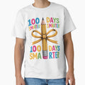 100 Days Smarter Stylish Bow by gerardostokes Unisex , , , Long Sleeve Tee