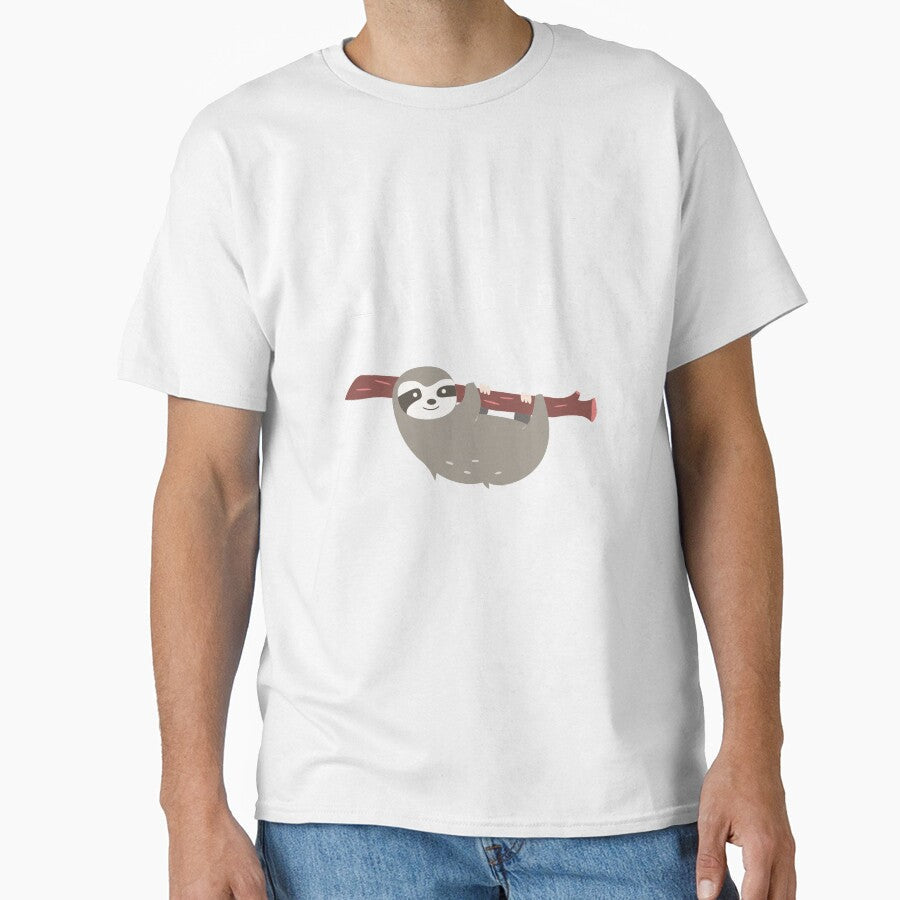 Lazy sloth , lazy Day by Smart Side Unisex , , , Long Sleeve Tee