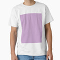 Plain Solid Color Chic Purple Medium Purple Pastel Purple by mimihuang creations Unisex , , , Long Sleeve Tee