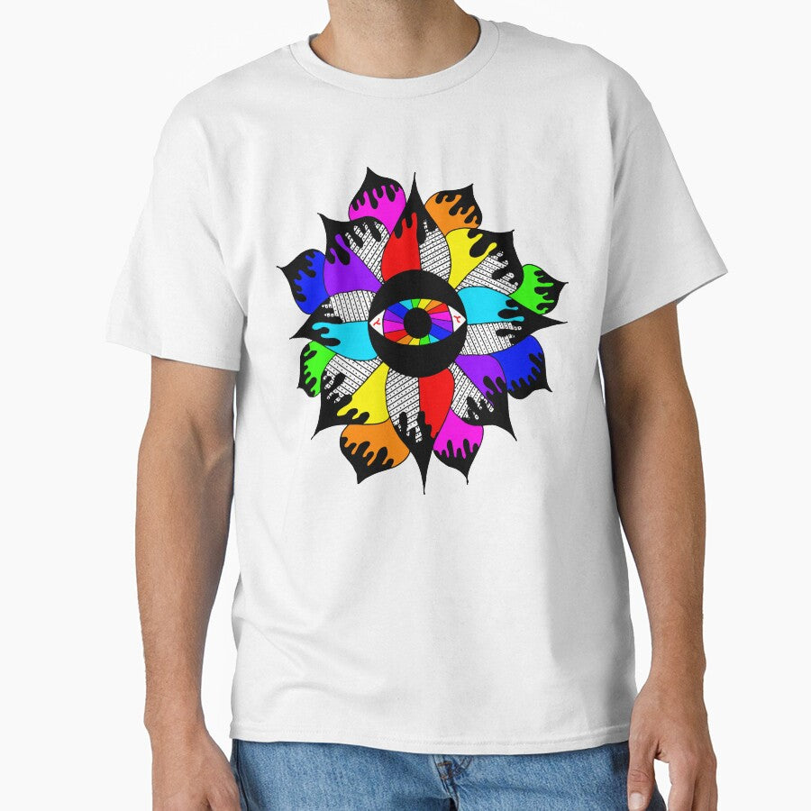 Rainbow Eye Flower by Rainbaux Brite