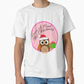 Funny Christmas Owl Pun by DylanJones1 Unisex , , , Long Sleeve Tee