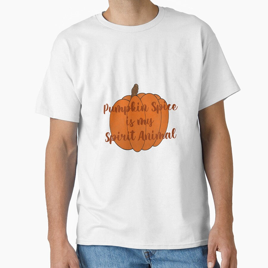 Pumpkin Spice is my Spirit Animal by twinmomma23 Unisex , , , Long Sleeve Tee